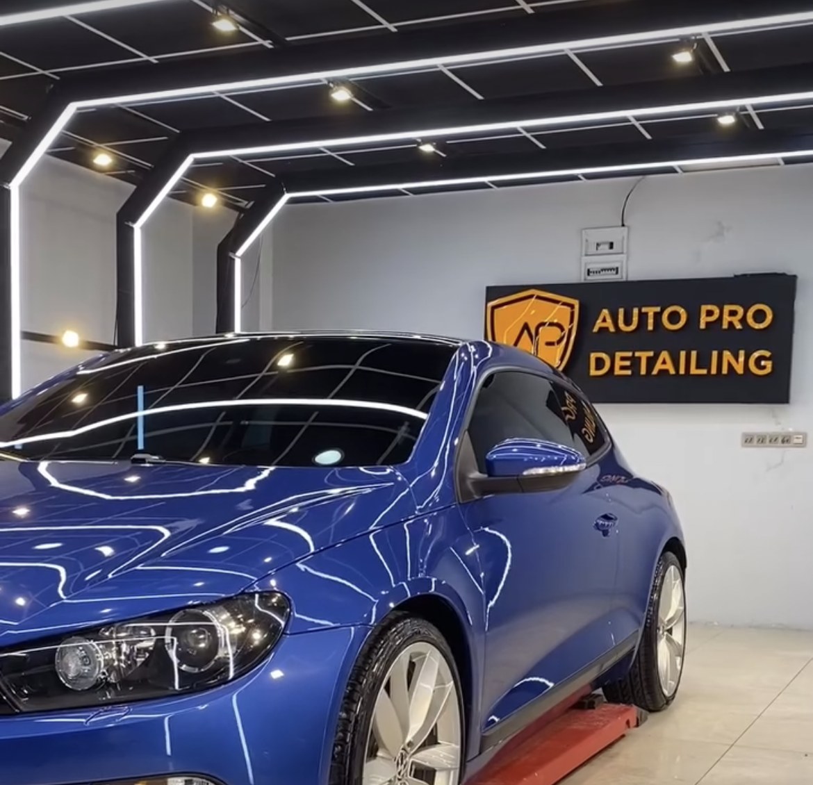 VW Scirocco - cam filmi uygulaması sonrası